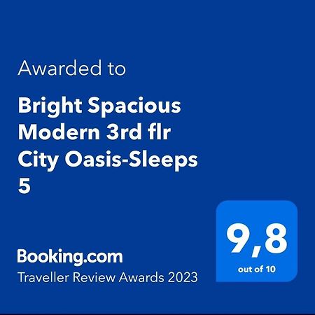 Апартаменты Bright Spacious Modern 3Rd Flr City Oasis-Sleeps 5 Афины Экстерьер фото